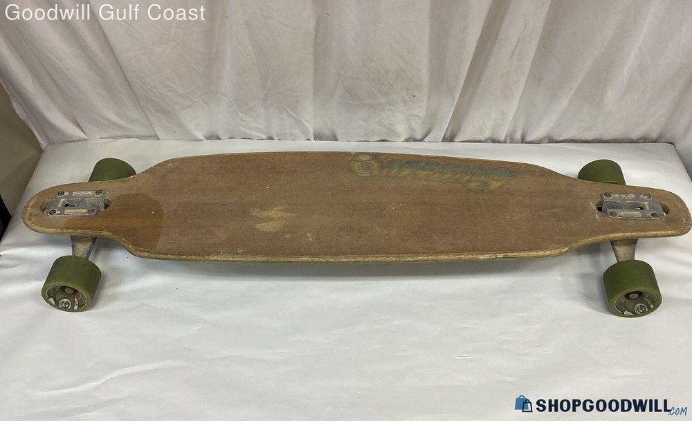 Two Inner Light Longboard skateboard 41"L x 9.5"W x 4"H