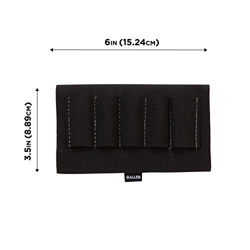 Elastic Buttstock Shell Holder for Shotgun - Adjustable, Durable, Tactical Gear
