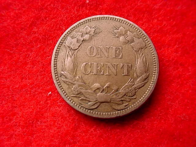 1858 FLYING EAGLE LARGE LETTERS CENT SUPERIOR CENT!! #95