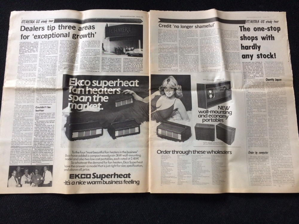 Electrical And Electronic Trader Newspaper 3 October 1979