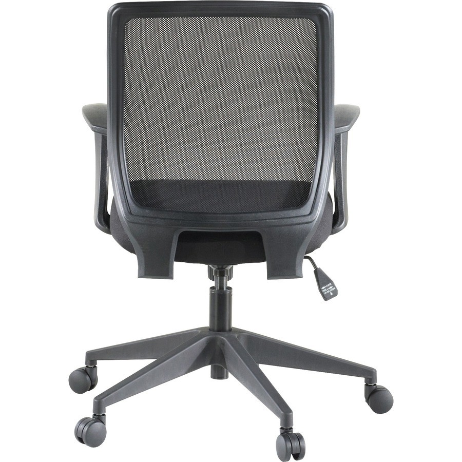 Lorell LLR84868 Executive Mid-back Work Chair Black