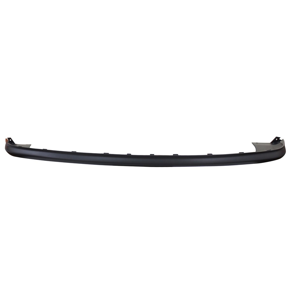 Replacement Black Textured Front Lower Valance Panel w/o Fascia Type