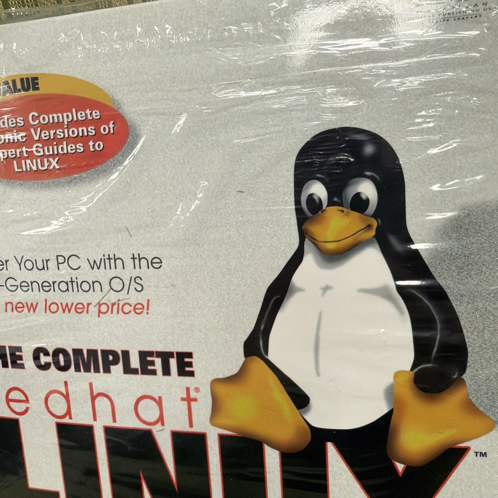 The Complete Redhat Linux 5.2 Operating System Deluxe Secure Server Partial Seal