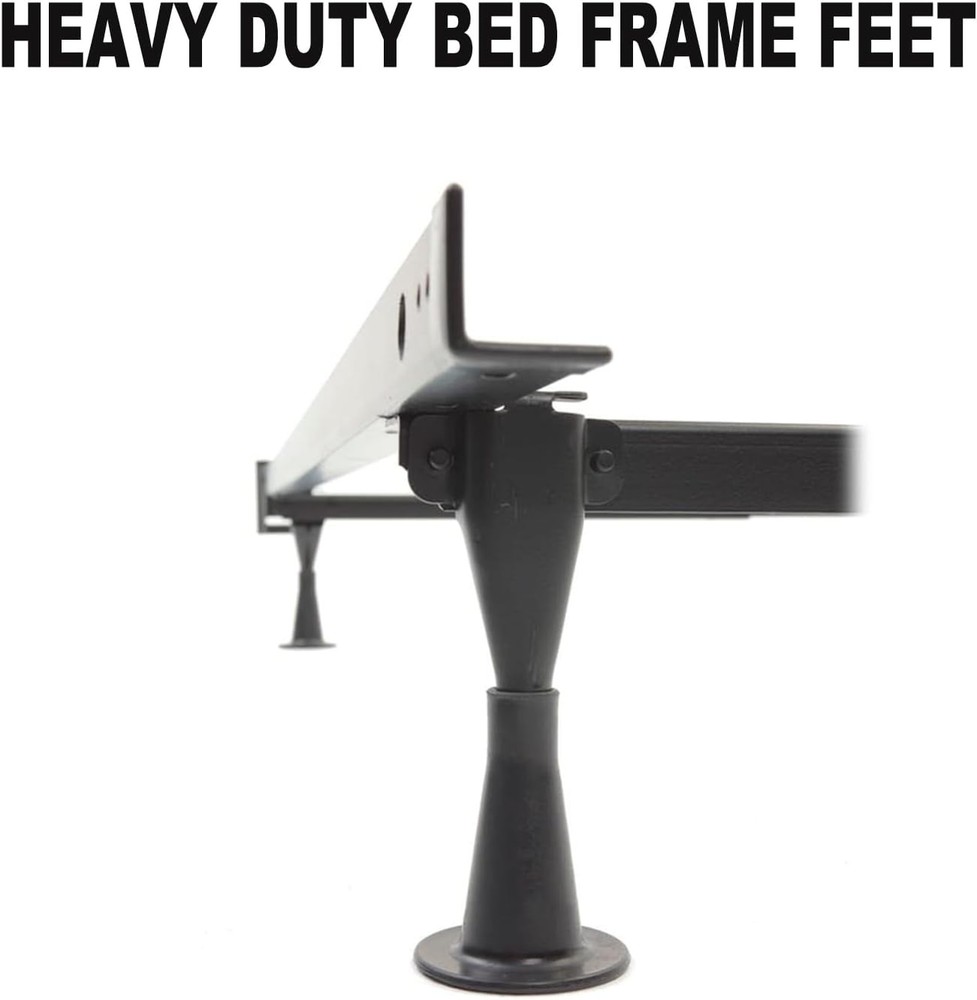 Reinforced Bed Frame Feet to Replace Wheels Protect Floor