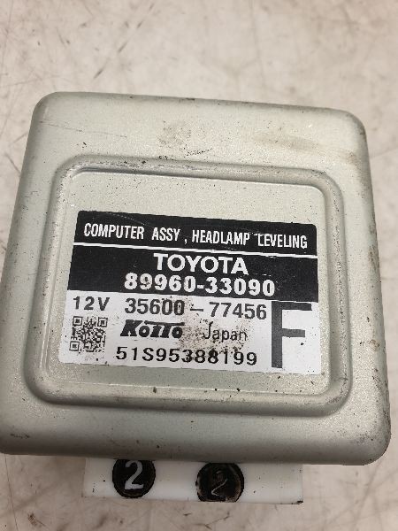 04-06 LEXUS ES330 HEADLAMP LEVELING CONTROL MODULE ECM ASSEMBLY