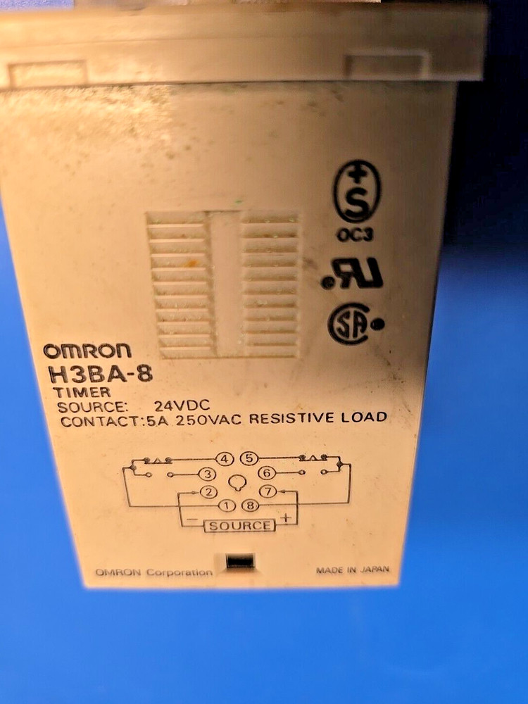 OMRON H3BA-8 Solid State Timer 24VDC H3BA8