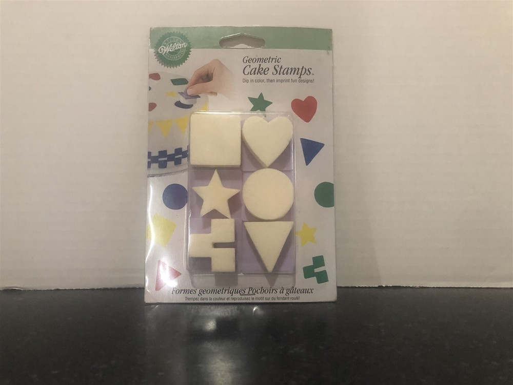 Wilton Geometric Cake Stamps