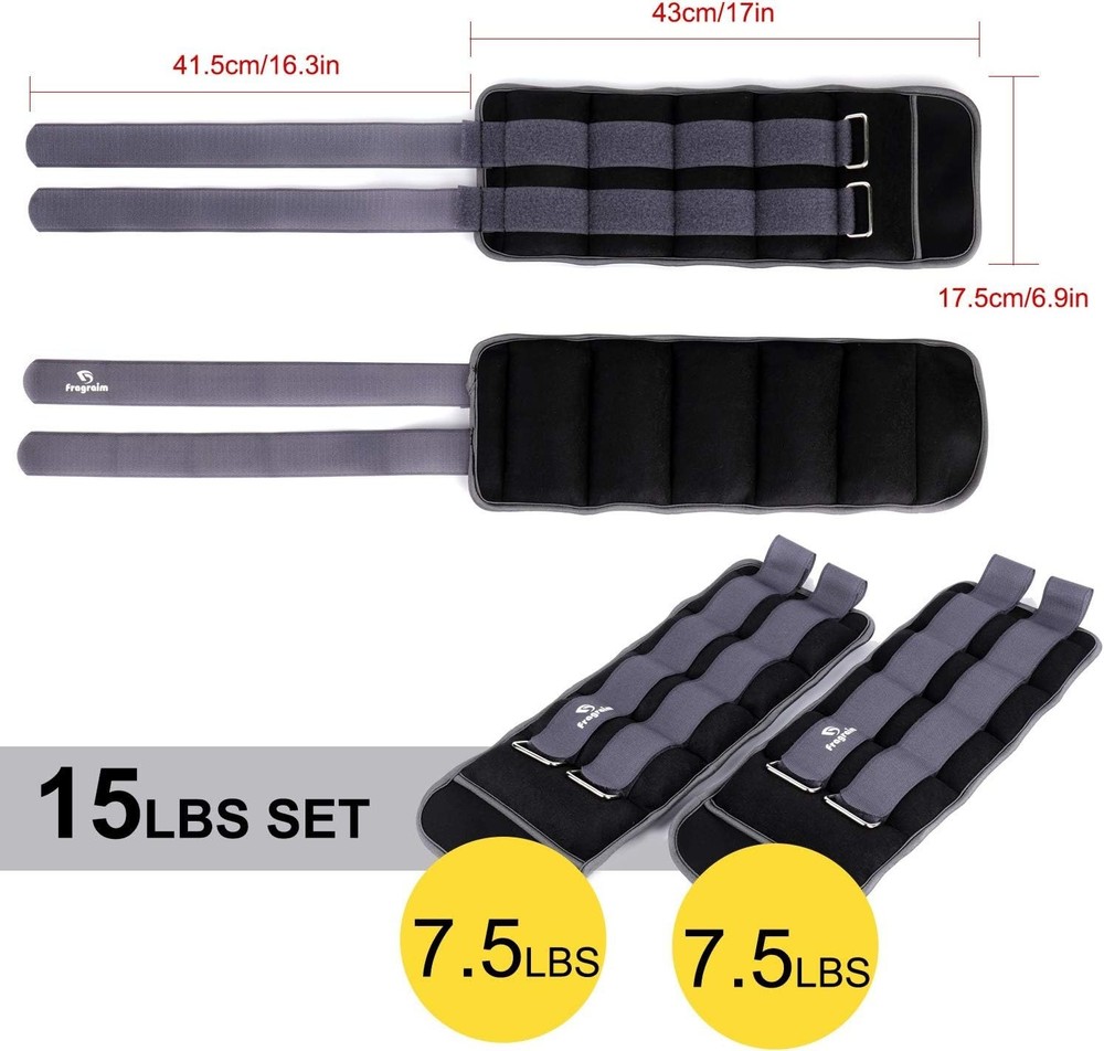 Ankle Weights for Strength Training - 1 Pair
