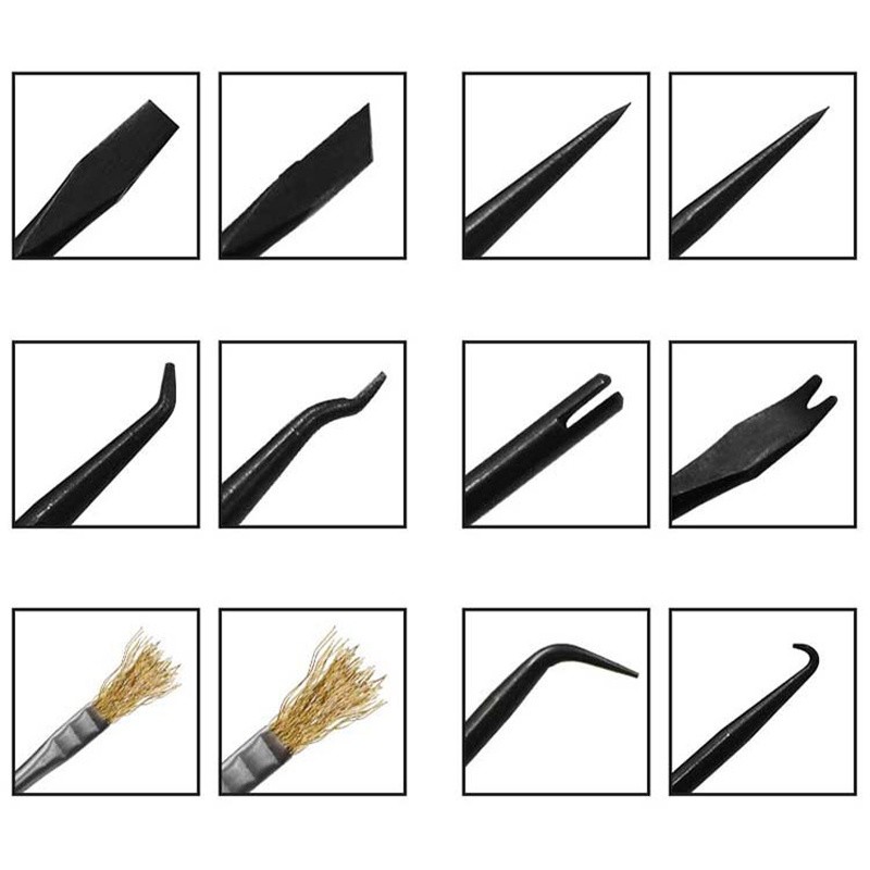 6PCS Solder Assist Tool For PCB Disassembly Repair Replace Capacitor Tools