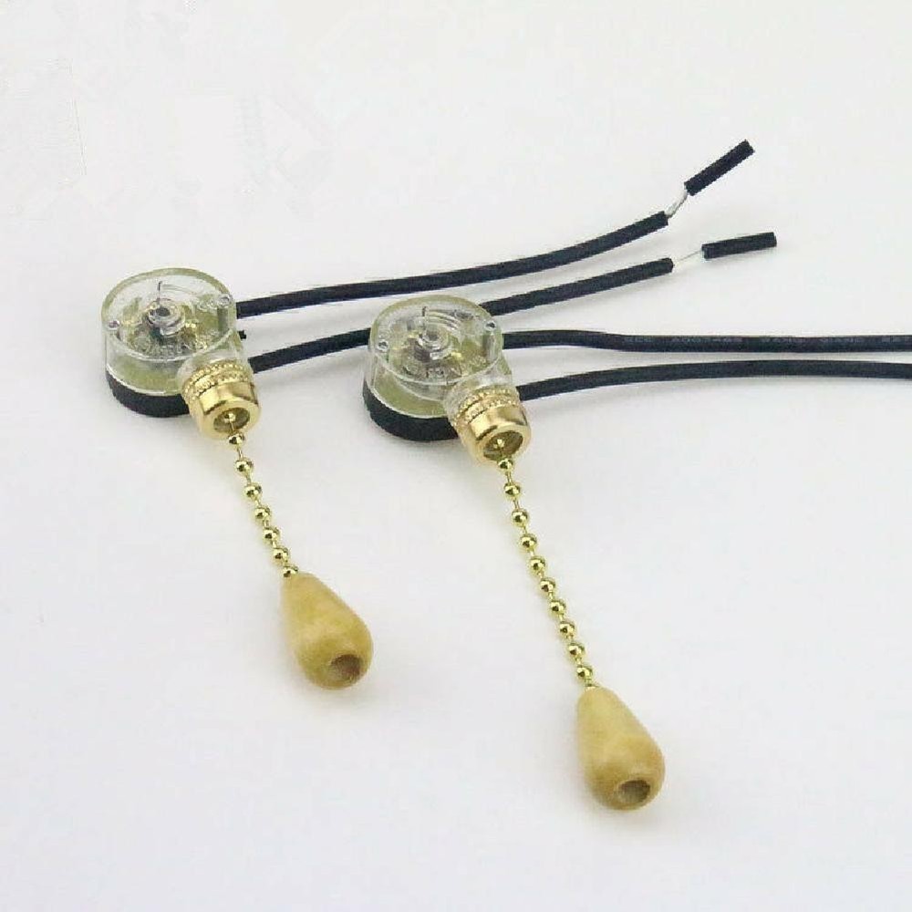 4Pack 5cm/1.9" Fan Light Wall Light Replacement Chain Type Pull Switch NEW