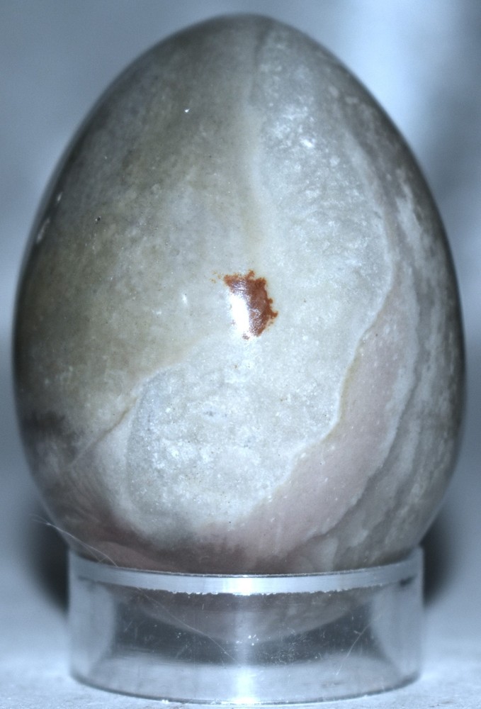 Polychrome Jasper Egg w/Stand 2.2"/123 Grams