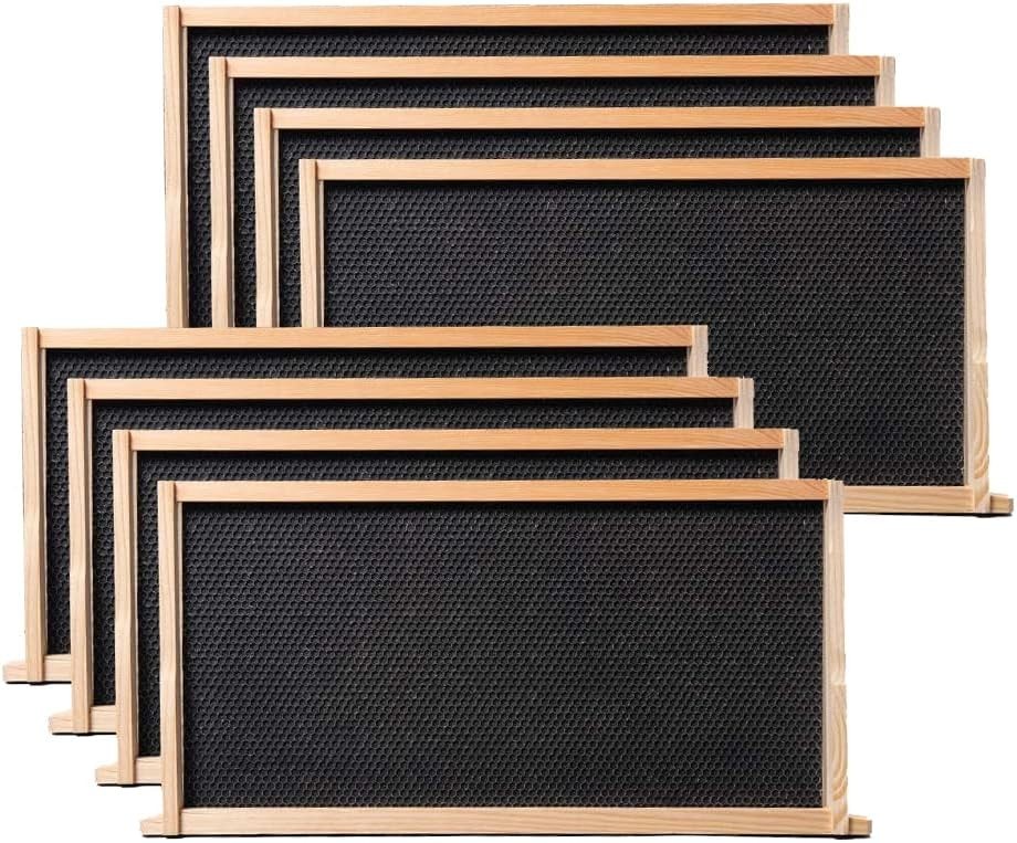 Unassembled 8 Frame Cedar Langstroth Beehive Box - Waterproof and Durable Design