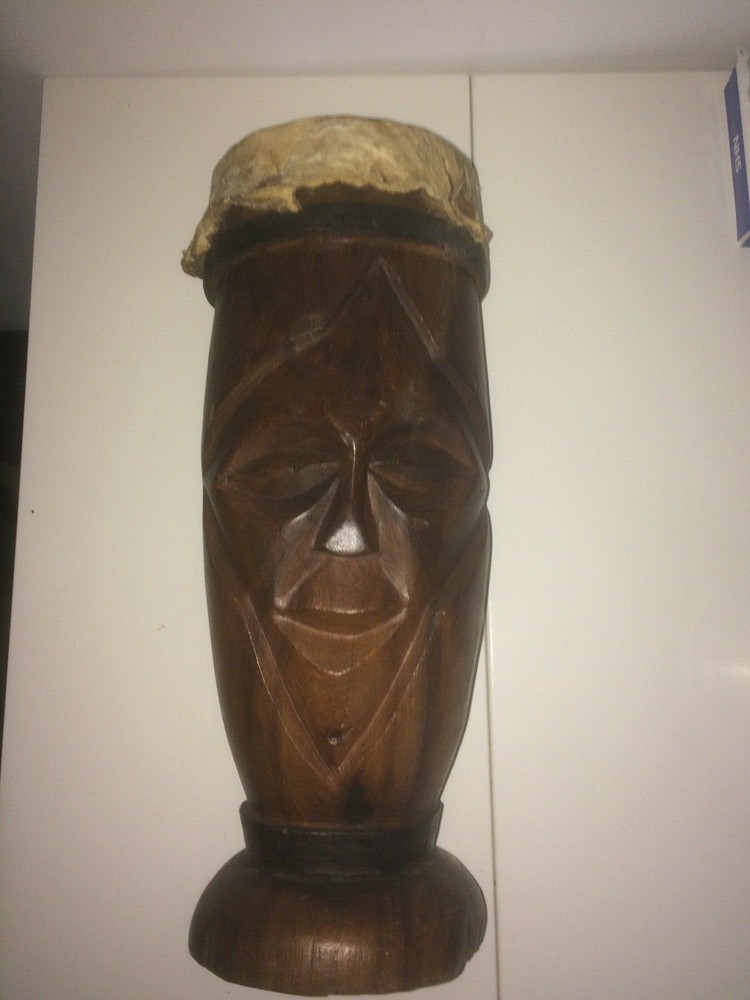 Authentic African Drum musical instrument