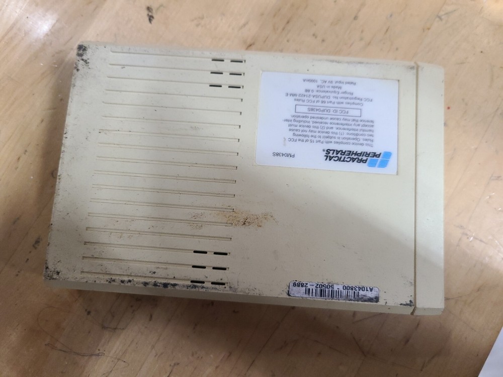 Practical Peripherals PM144MT 11 Data/ Fax Dial Modem