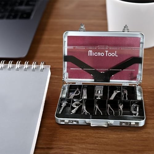 12 Types Micro Tool Set Miniature Collectibles Attaché Case Japan