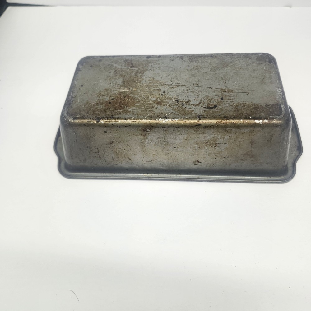 Steel Rectangular Loaf Pan Silver Durable Bakeware Baking Tool for Bread Cakes