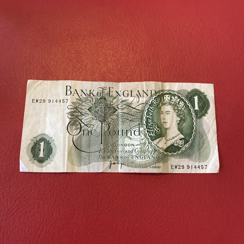 England- 1 Pound- 1970-1978