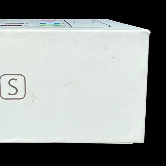 Vintage EMPTY BOX ONLY Apple iPhone 5s Silver With Instructions And Stickers