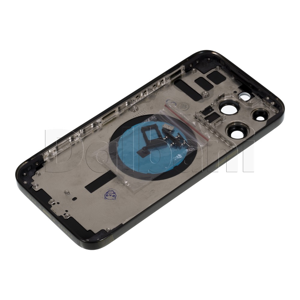 Black Replacement Housing Frame For iPhone 14 Pro Max Cover (US Version)