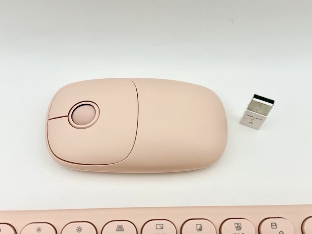 Wireless Keyboard and Mouse USB & Type C 2-in-1 Receiver SK73-3 Full Size