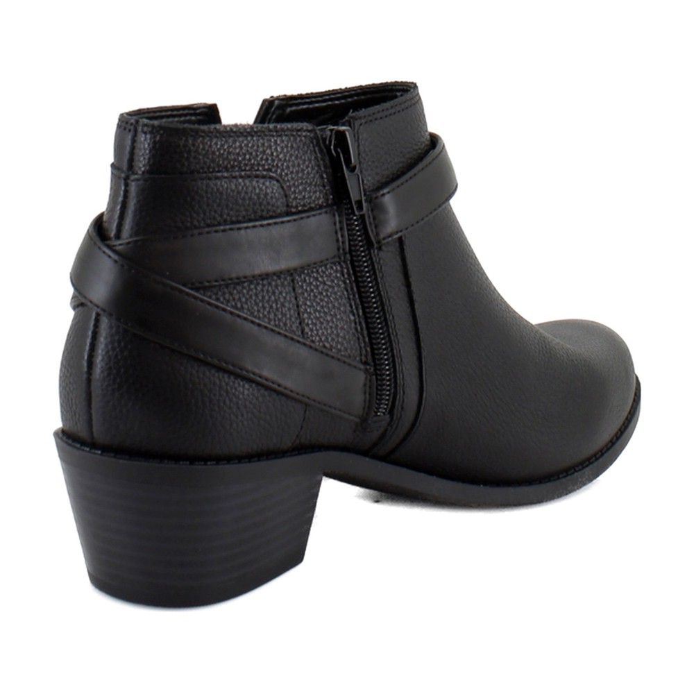 Vionic Farrah Womens Boots Black Leather