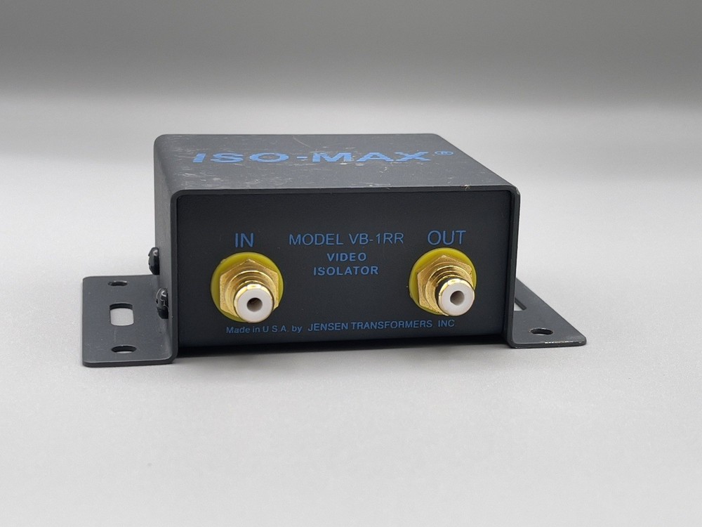 Jensen Transformers ISO-MAX VB-1RR Video Isolator Composite Video