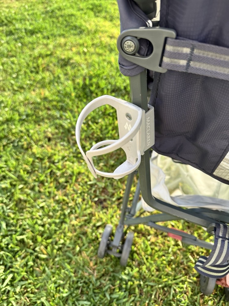 MacLaren Mark 2 Lightweight Umbrella Stroller - Blue/Silver