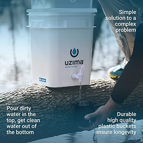 UZ-2 Camping Water Filter and Drinking Water Filter System, Portable Camping