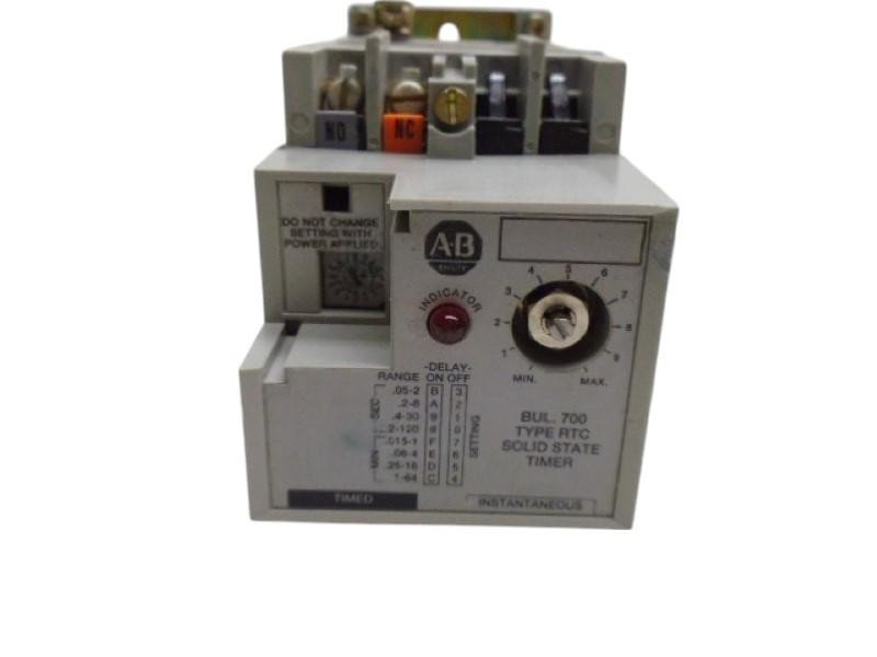 ALLEN BRADLEY 700-RTC00110U1 SER. A SOLID STATE TIMER UNMP
