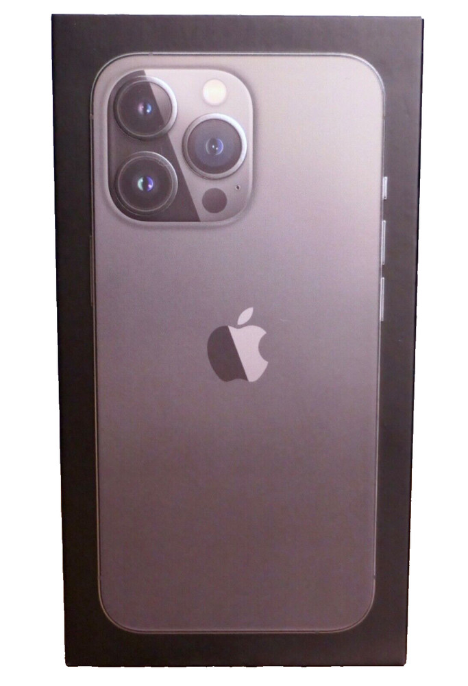 BOX ONLY  Apple iPhone 13 PRO Graphite with Ejector, Manual and  Sticker