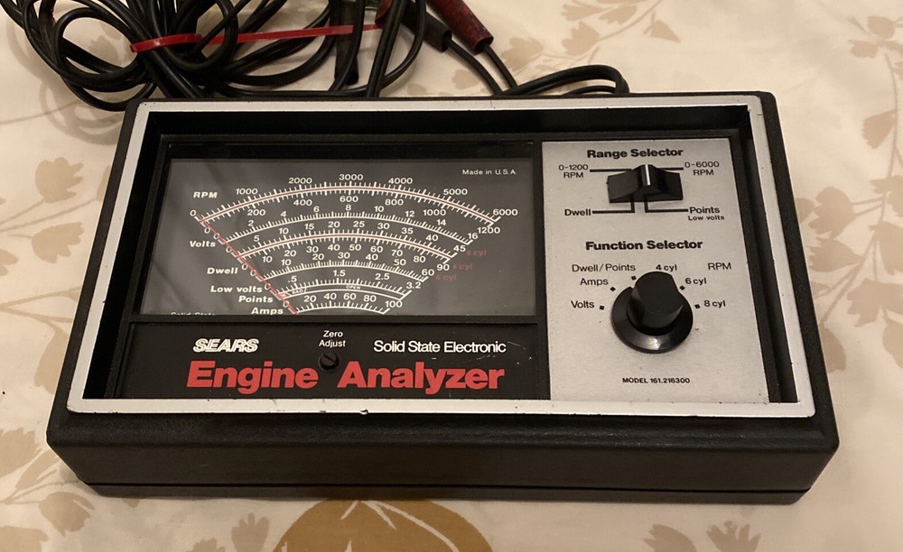 VTG sears solid-state electronic engine analyzer