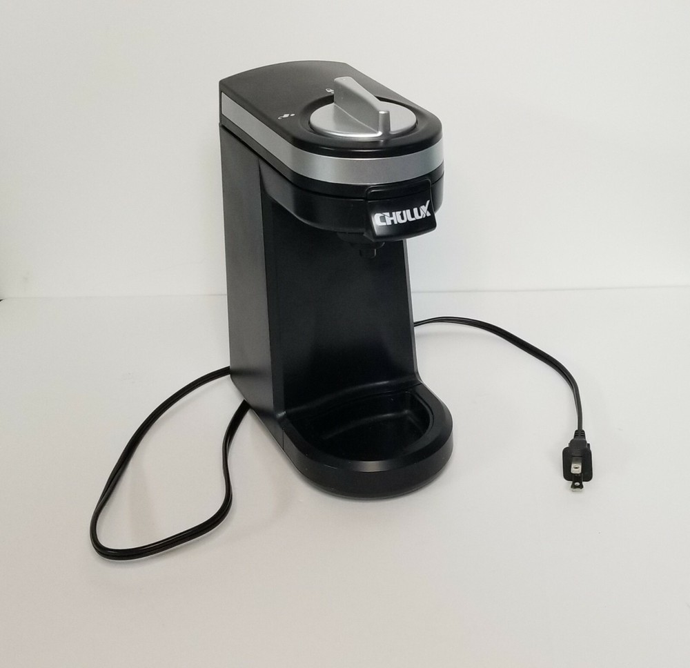 Coffee Maker Machine Single Cup Black CHULUX QF-CM803 coffee pod