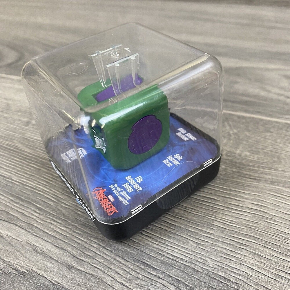 Zuru Marvel HULK Avengers Fidget Cube Antsy Labs Sensory