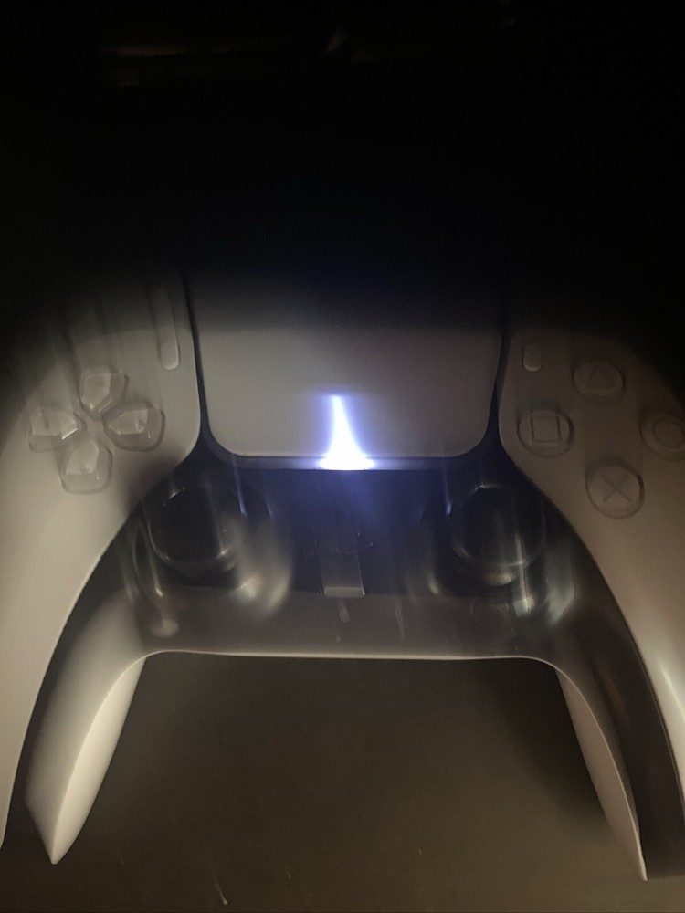 ps5 controller white and used just