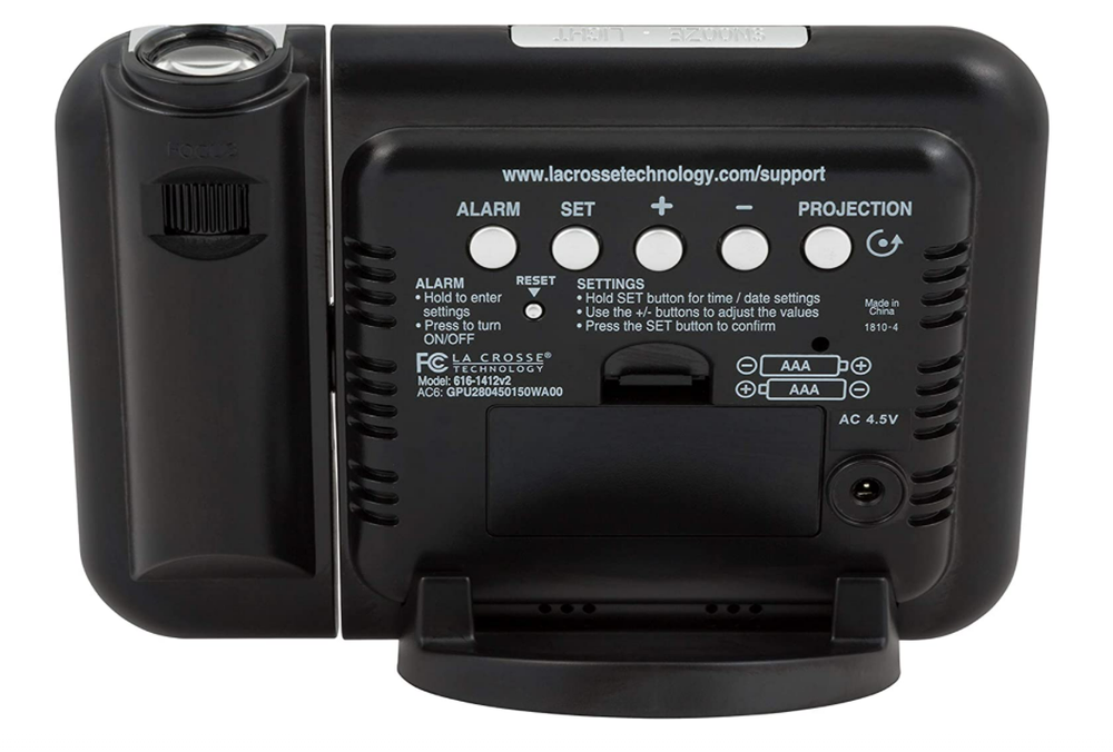 SUPER Extremely Extra Loud Alarm Clock for Heavy Sleeper Battery Backup Nullify