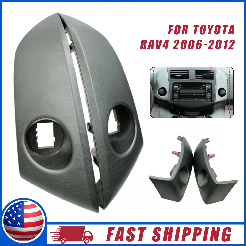 Dash Center Instrument Panel Replacement Trim Cover For Toyota RAV4 2006-2012