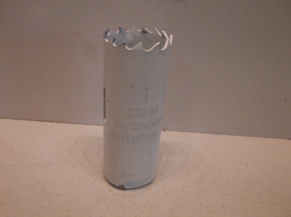 1" 25mm Hole Saw 5/8" Screw Arbor