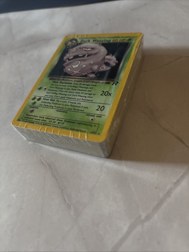 2000 Pokémon Team Rocket Devastation Theme Deck (Open Box)