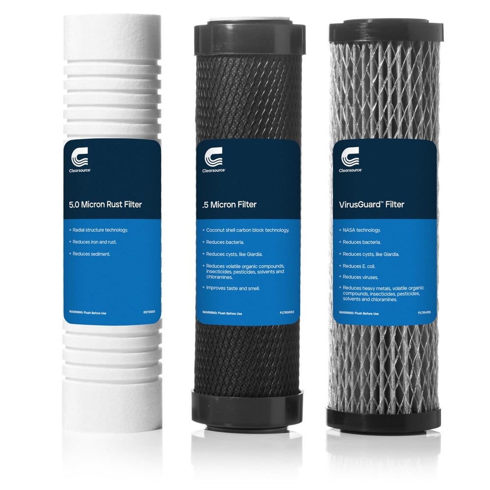 ULTRA SYSTEM REPLACEMENT FILTER THREE PACK WITH VIRUSGUARD