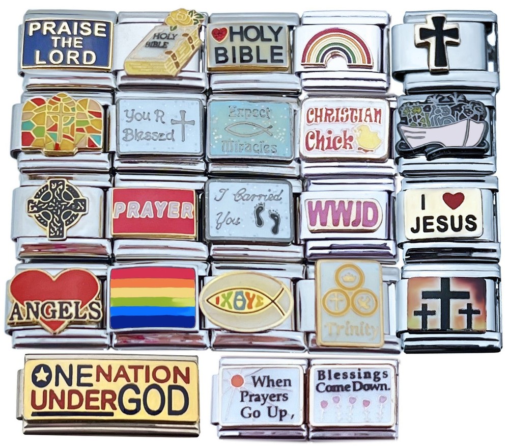 Religious Theme 9mm Italian Charms