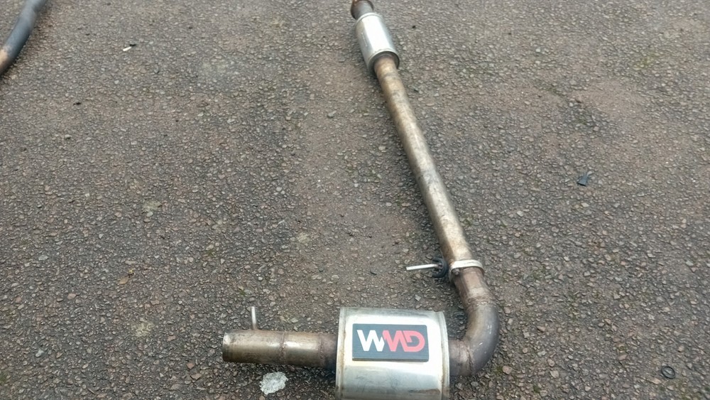 Mitsubishi Evo 4 5 6 Side Exit Cat Back Exhaust System