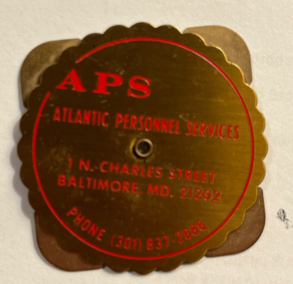 Baltimore Maryland , Mechanical Calendar ,