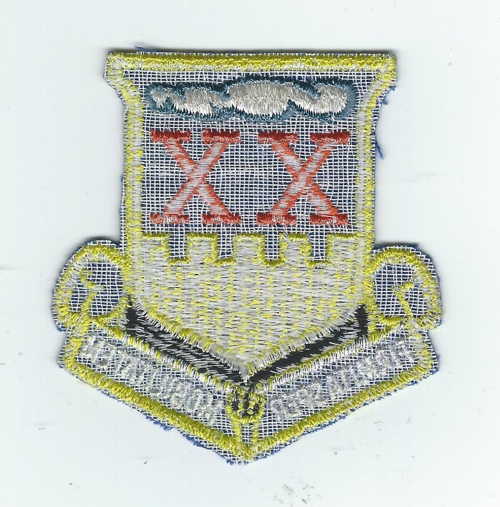 1980s 20th MILITARY AIRLIFT SQUADRON patch