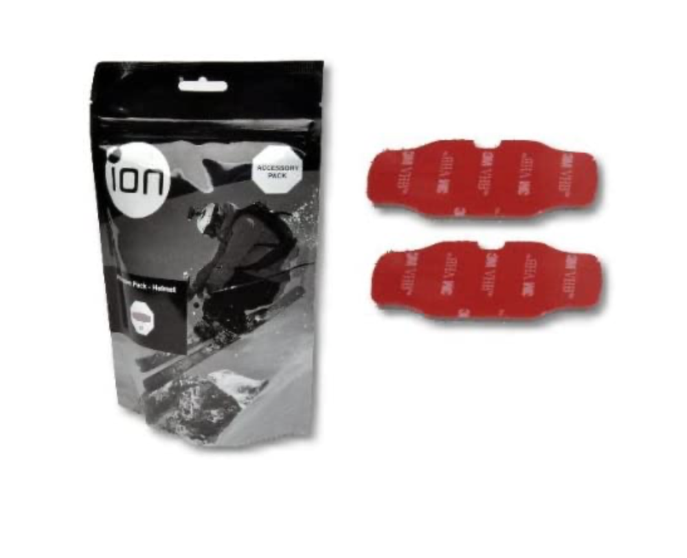 Ion 5008 Adhesive Accessory Helmet 3 Pack