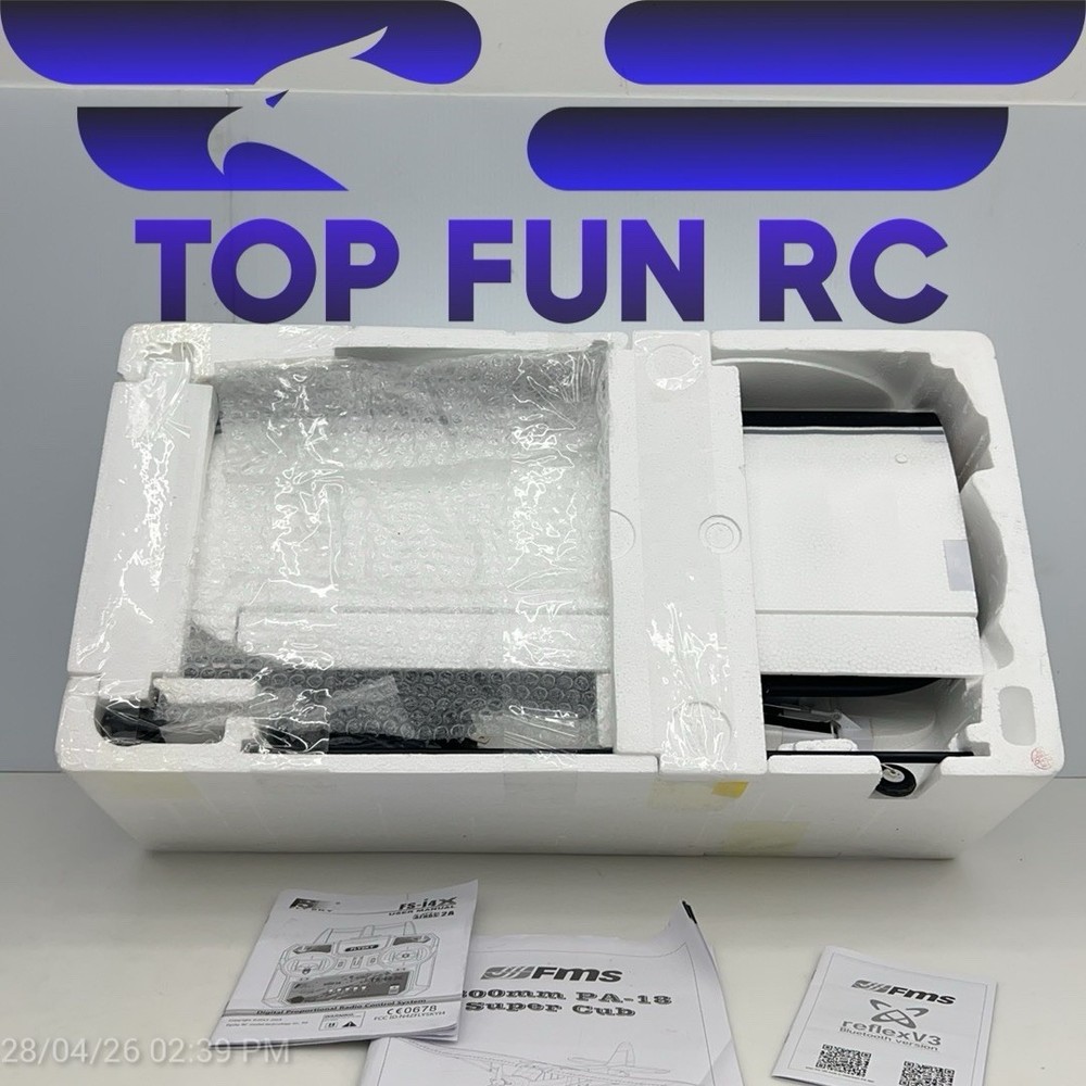 fms 1300mm pa-18 RTF scratch and dent kit 3a
