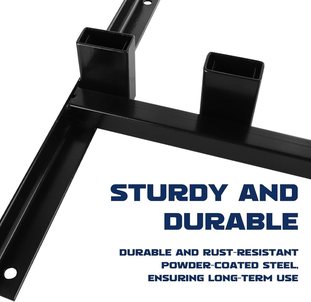 Compact Metal Target Stand Base for Paper Shooting - Includes Mounting Hardware
