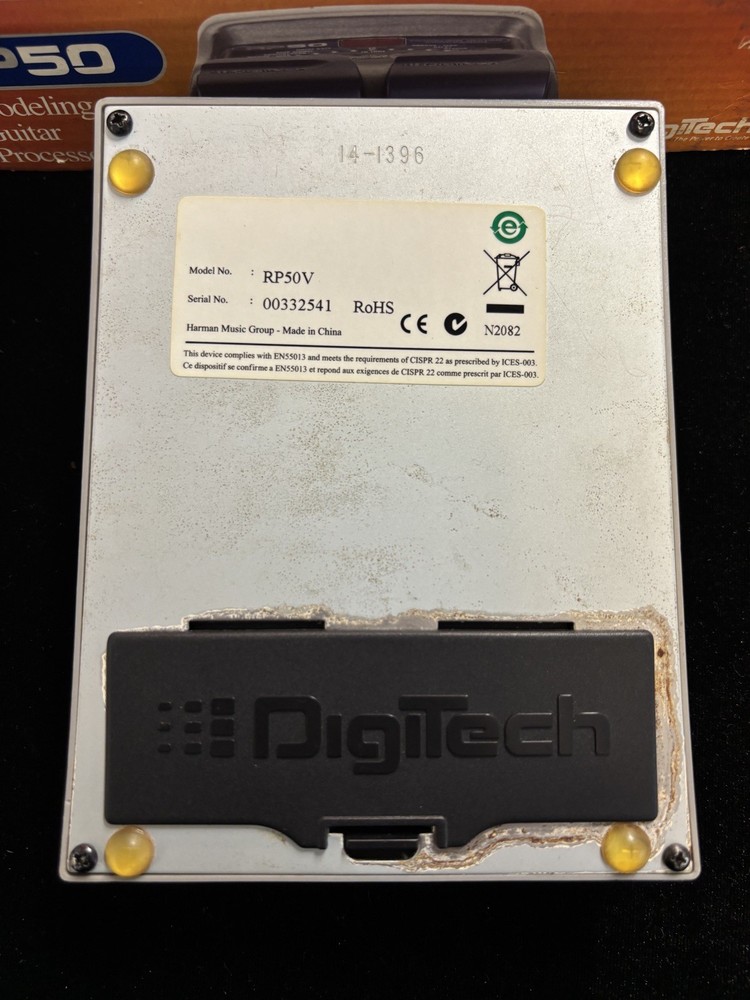 DigiTech RP50 Multi-Effect Modeling Guitar Pedal Processor w/box