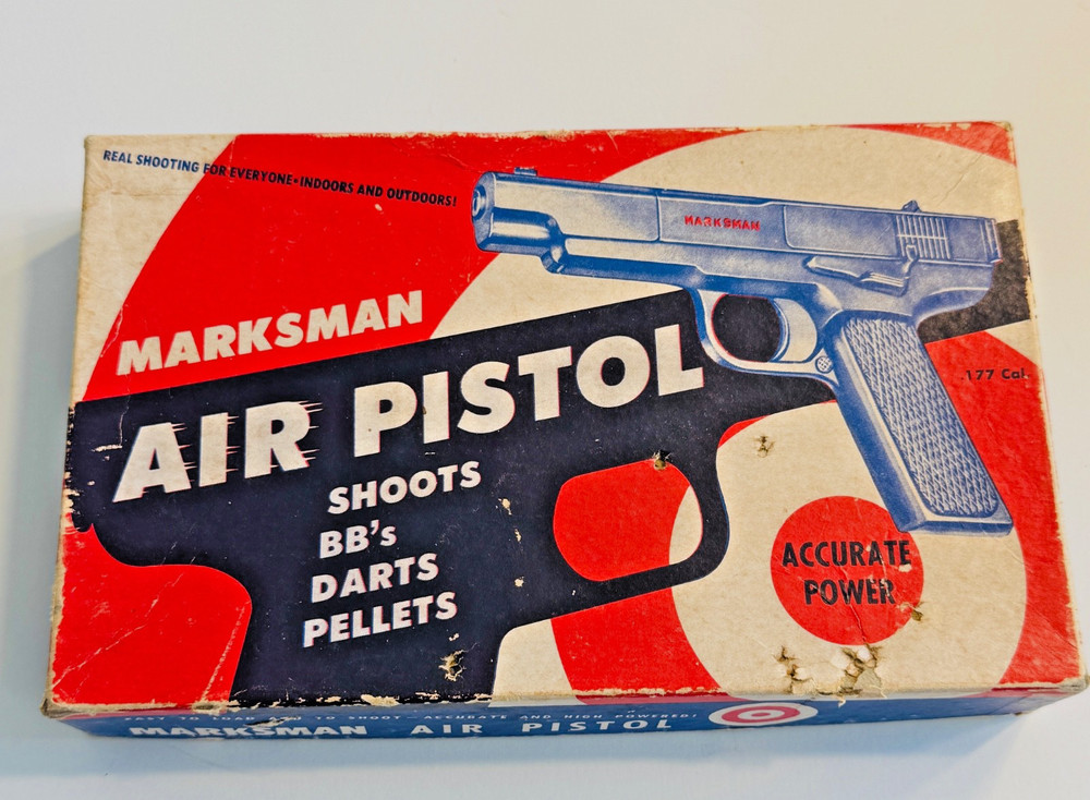 vintage marksman air pistol