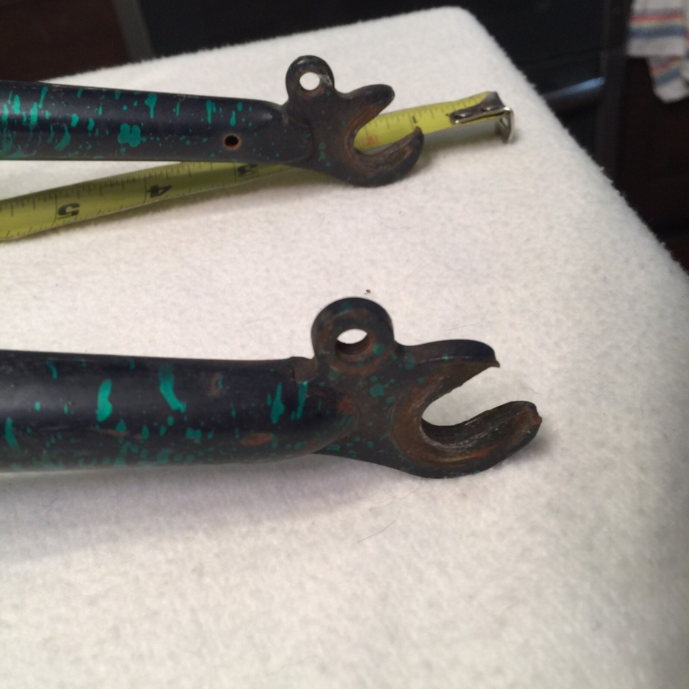 Used Tange Unicrown Fork Cycle Green Paint