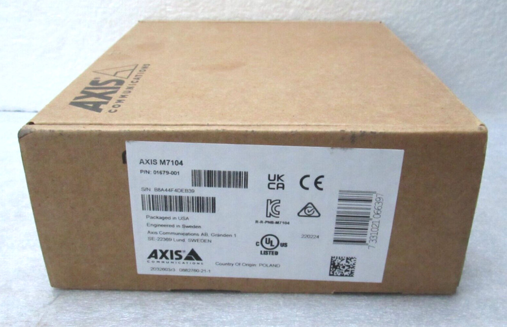(Used) Axis M7104 Video Encoder 01679-001 [CTSL]